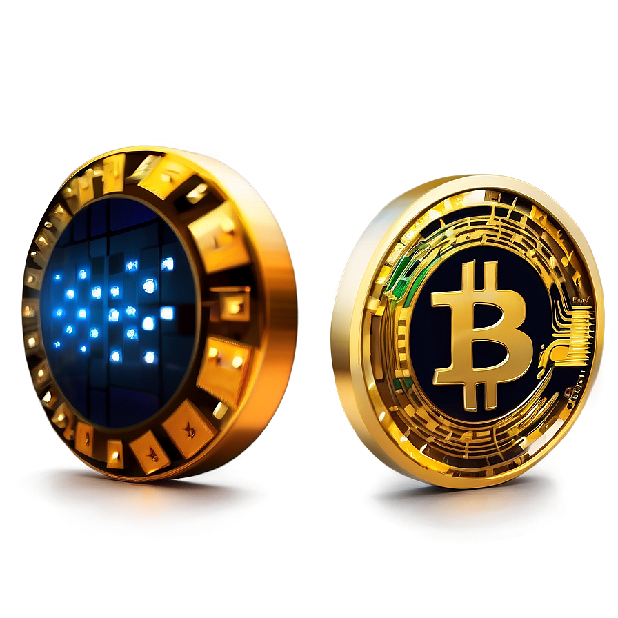 Bitcoin And Blockchain Technology Png Qgc86 PNG image