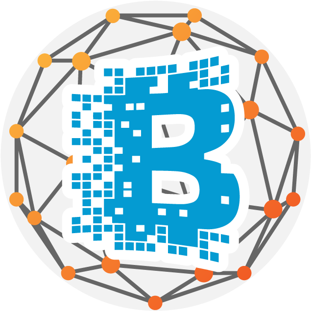Bitcoin Network Illustration PNG image