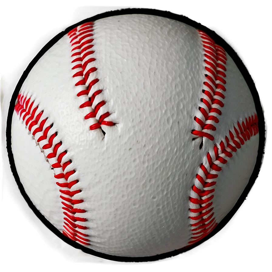 Black And White Baseball Stitch Png Lri48 PNG image