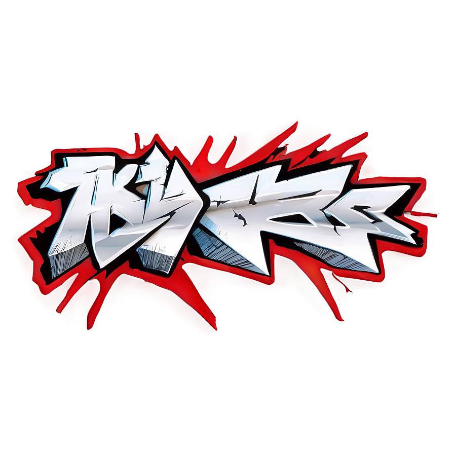 Black And White Graffiti Png Aoj34 PNG image