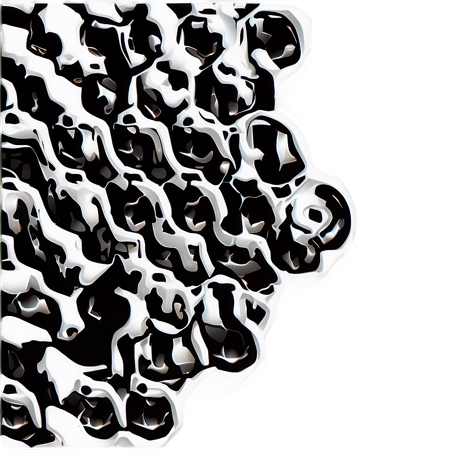 Black And White Honeycomb Png Pxq50 PNG image