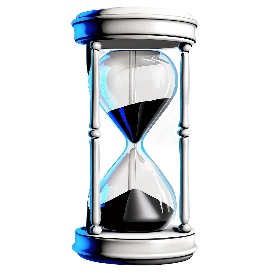 Black And White Hourglass Png 23 PNG image