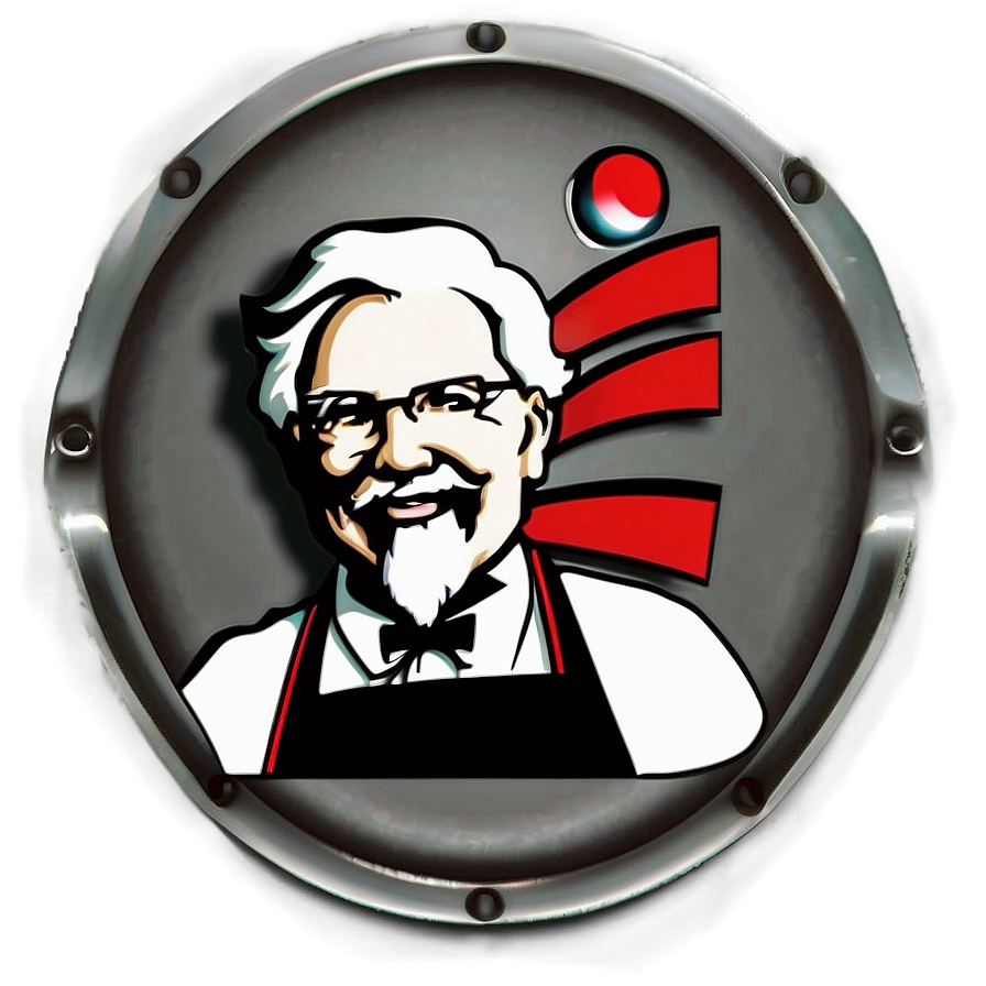 Black And White Kfc Logo Png Hry PNG image