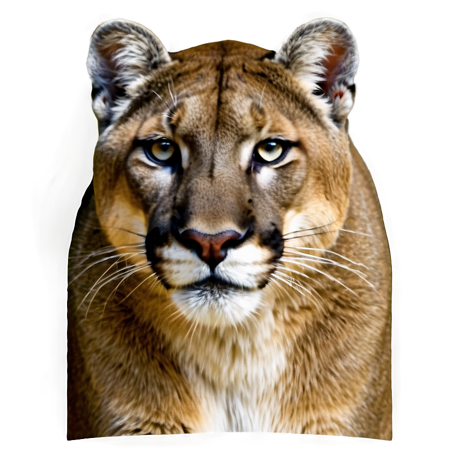 Black And White Mountain Lion Png Iks89 PNG image