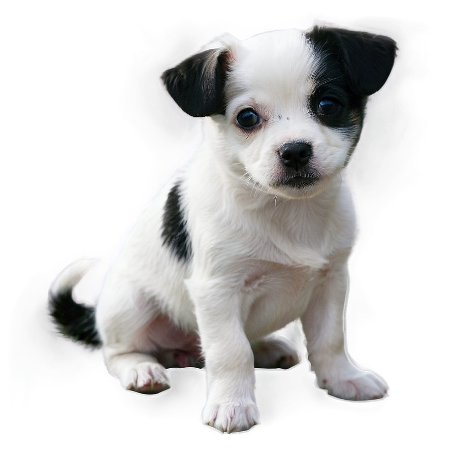 Black And White Small Dog Png 27 PNG image