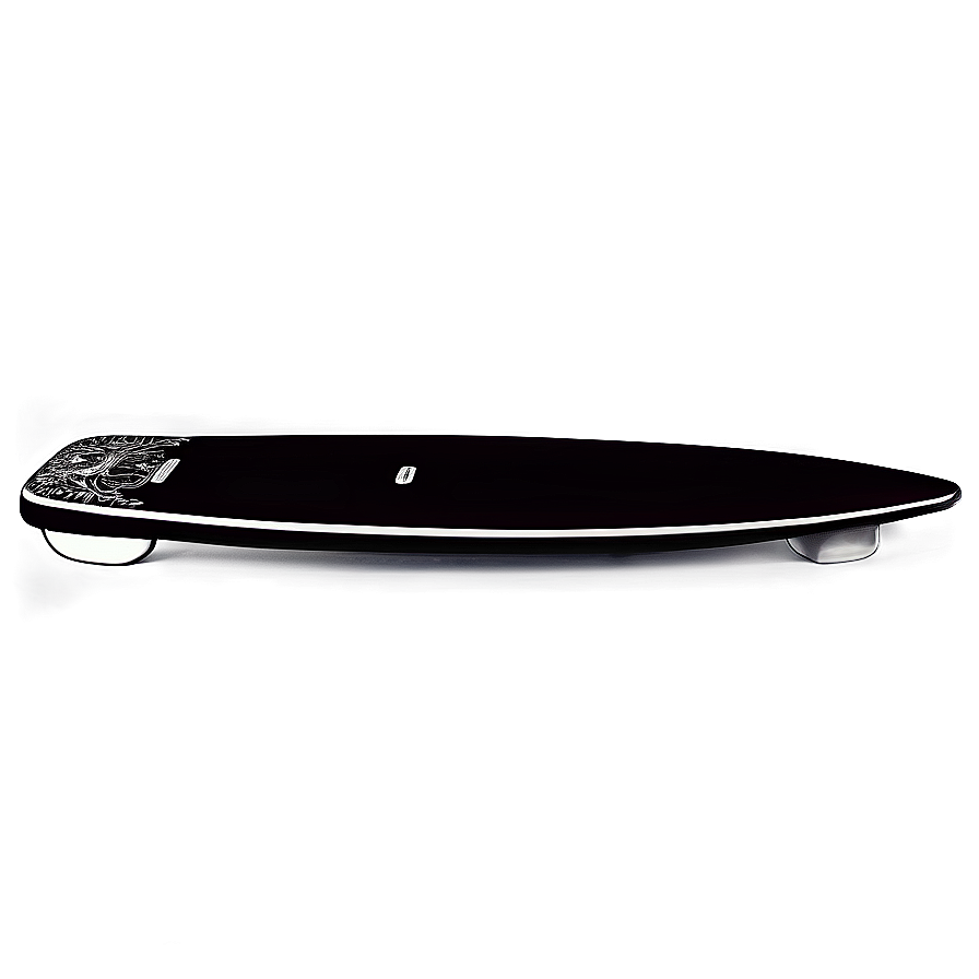Black And White Surfboard Png 2 PNG image