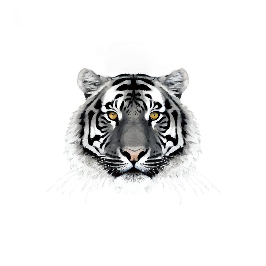 Black And White Tiger Png Rov PNG image