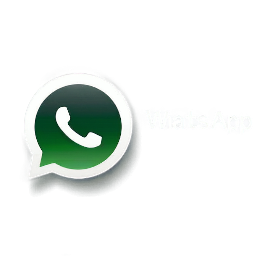 Black And White Whatsapp Logo Png Rhf42 PNG image