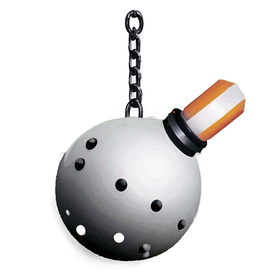 Black And White Wrecking Ball Png 06112024 PNG image