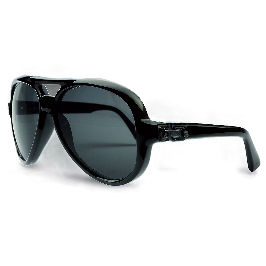 Black Aviator Sunglasses Png 06272024 PNG image