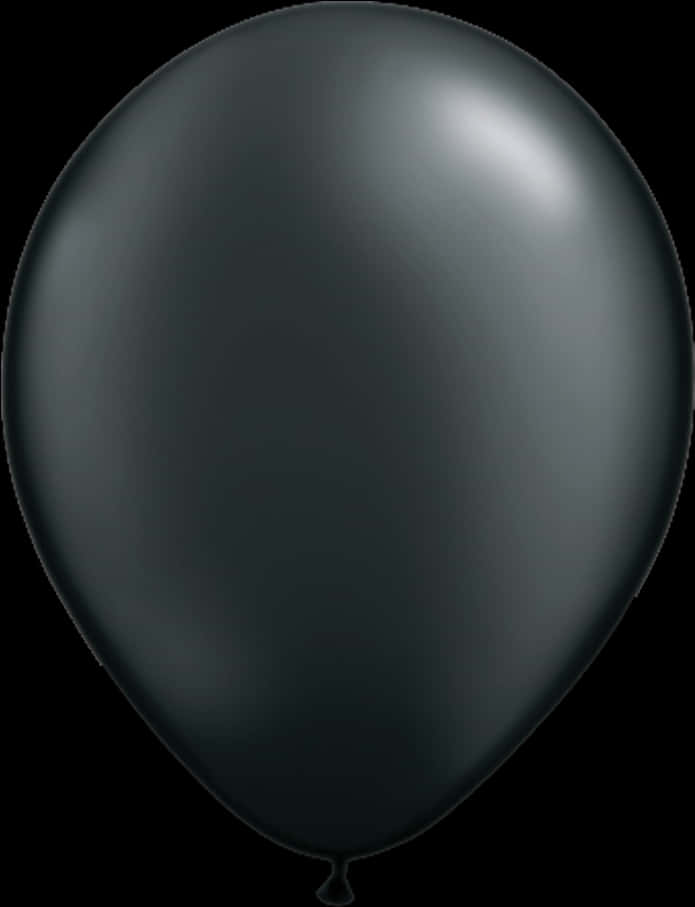 Black Balloon Transparent Background PNG image