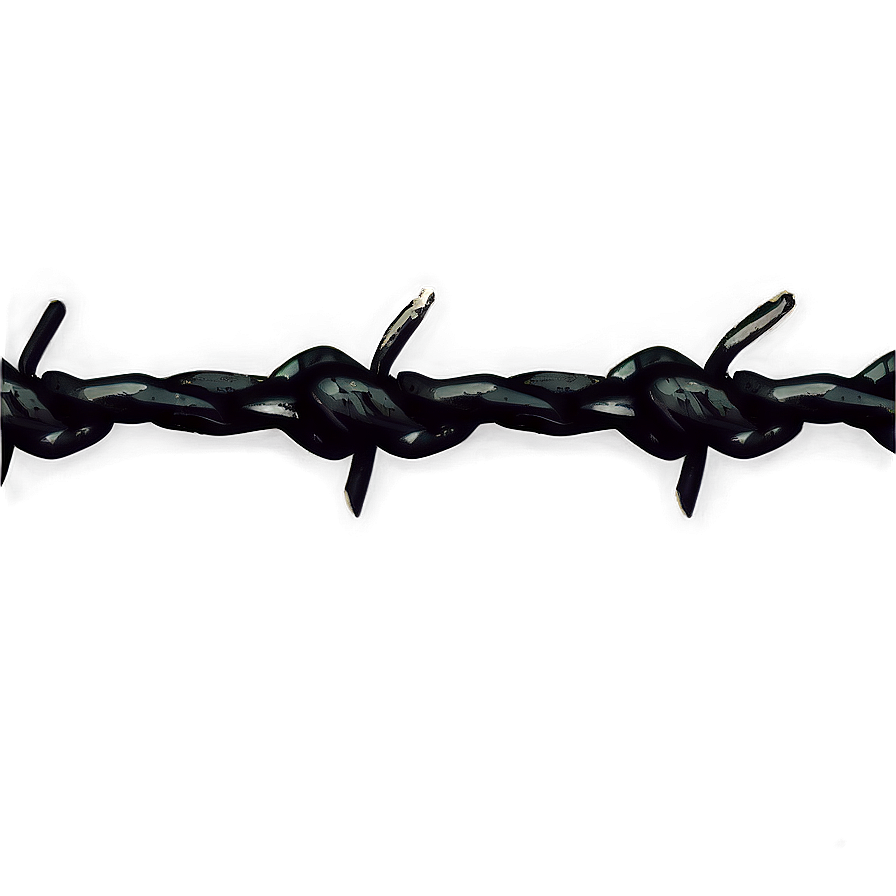 Black Barbed Wire Png Orx52 PNG image