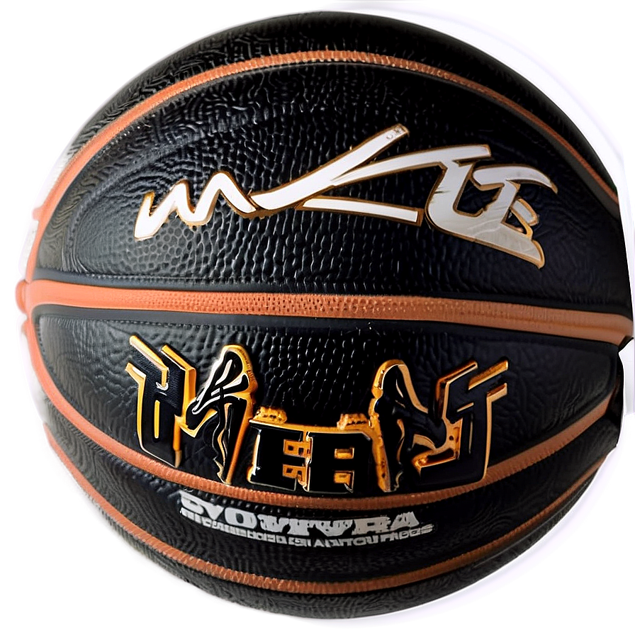 Black Basketball With Gloss Finish Png 8 PNG image