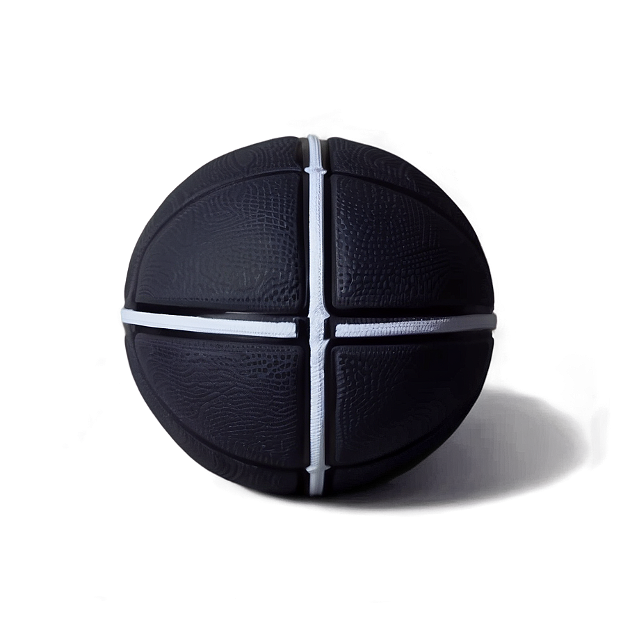 Black Basketball With Space Theme Png 6 PNG image