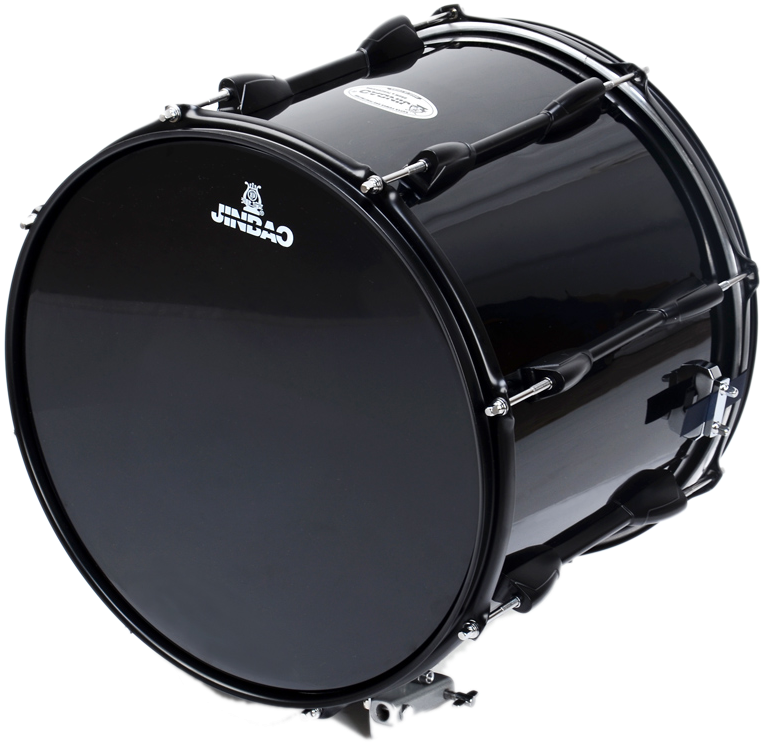 Black Bass Drum Music Equipment PNG image