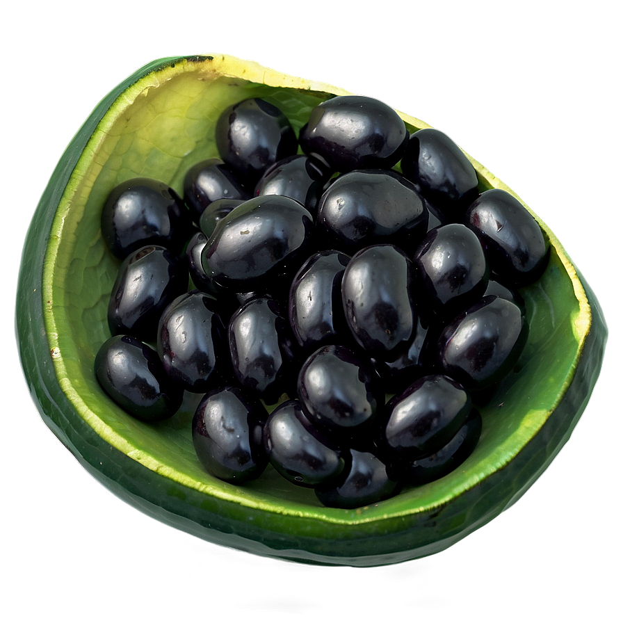 Black Bean Closeup Png Xyp17 PNG image