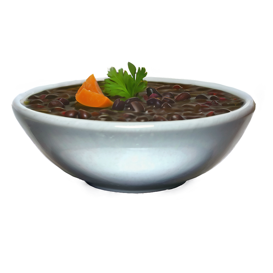 Black Bean Soup Png 40 PNG image