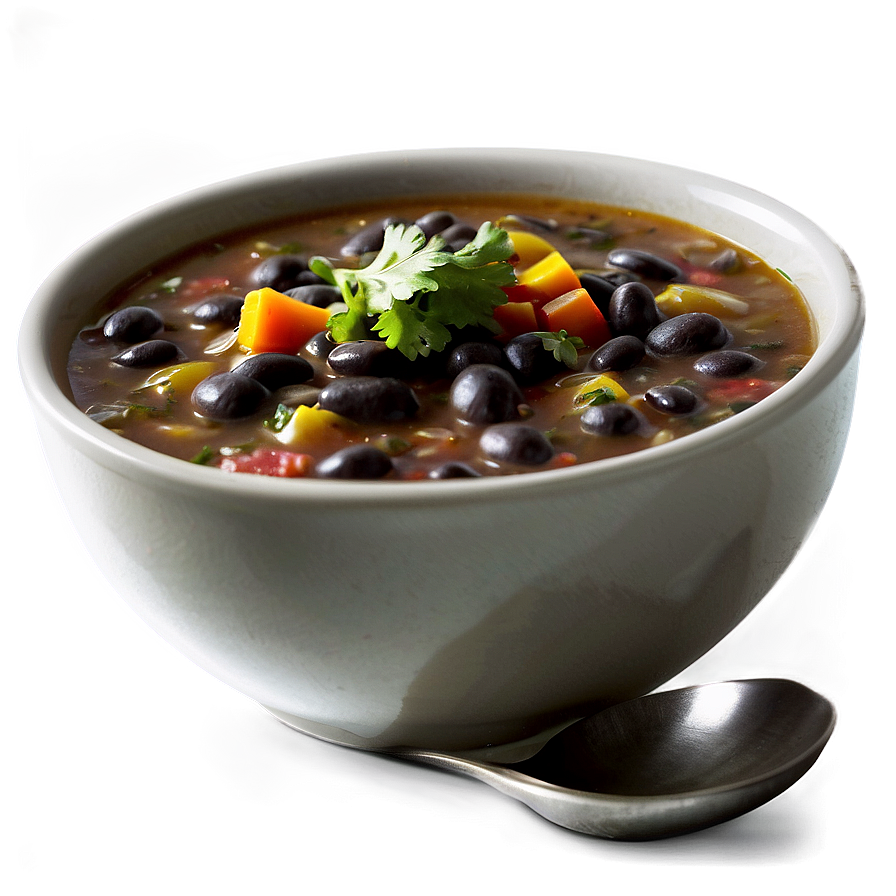 Black Bean Soup Png Kvi PNG image