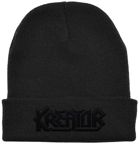 Black Beaniewith Logo PNG image