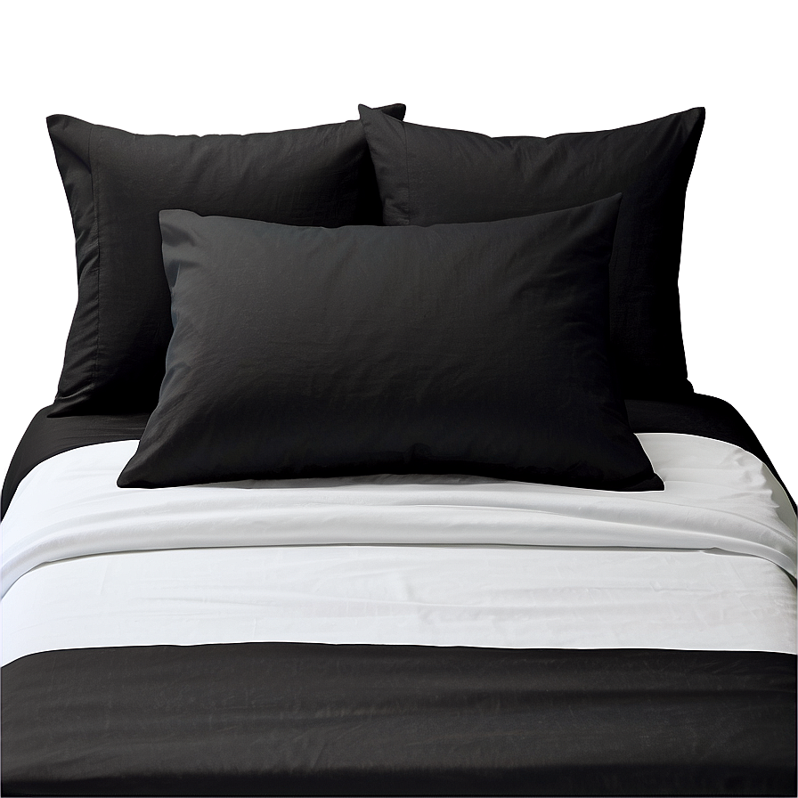 Black Bed Sheets Png Gib PNG image