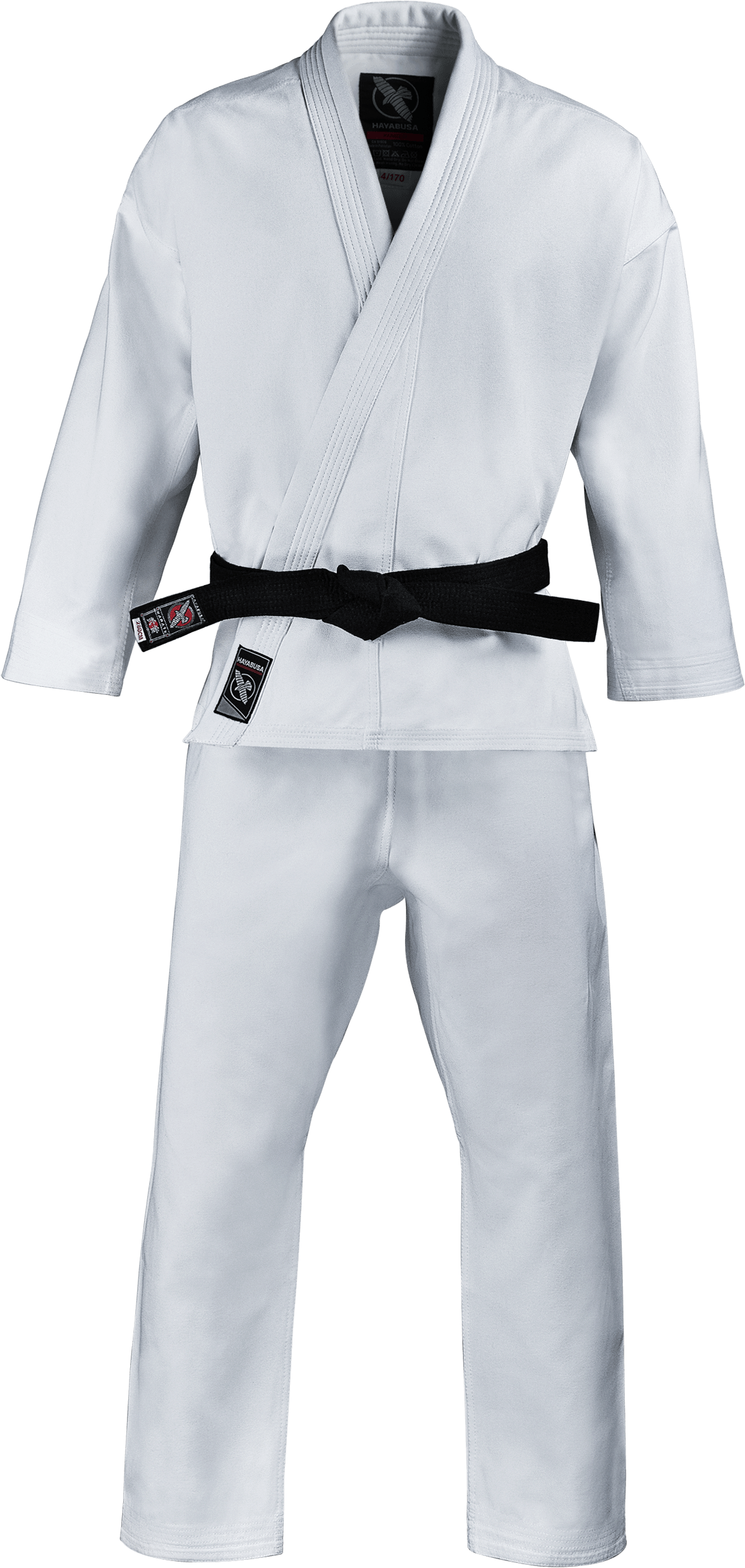 Black Belt Jiu Jitsu Gi PNG image