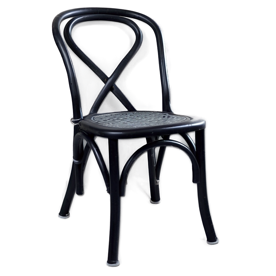 Black Bistro Chair Png 60 PNG image