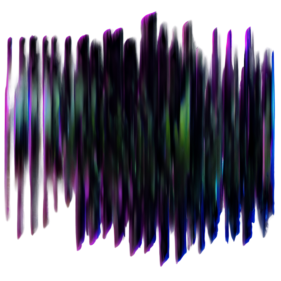 Black Blur Glitch Png Ham48 PNG image