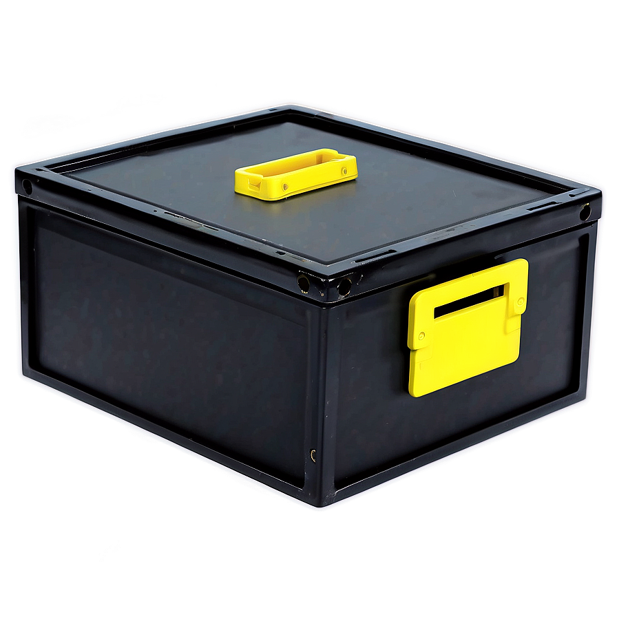 Black Box For Storage Png 05252024 PNG image