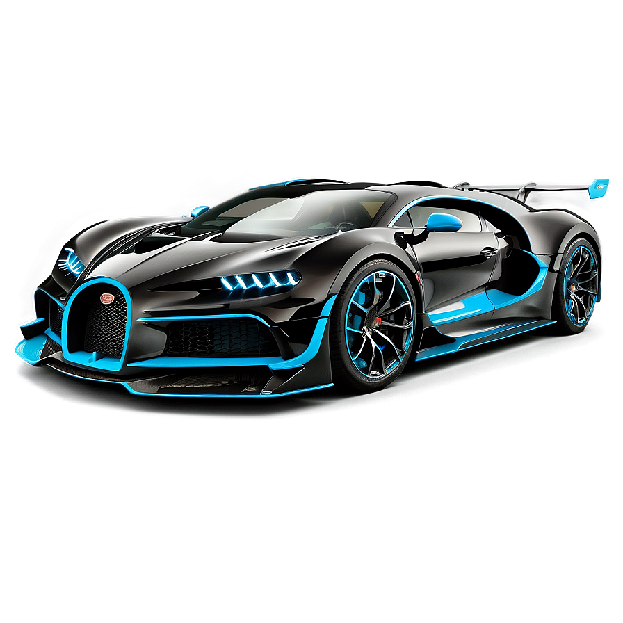 Black Bugatti Divo Png Gaf64 PNG image