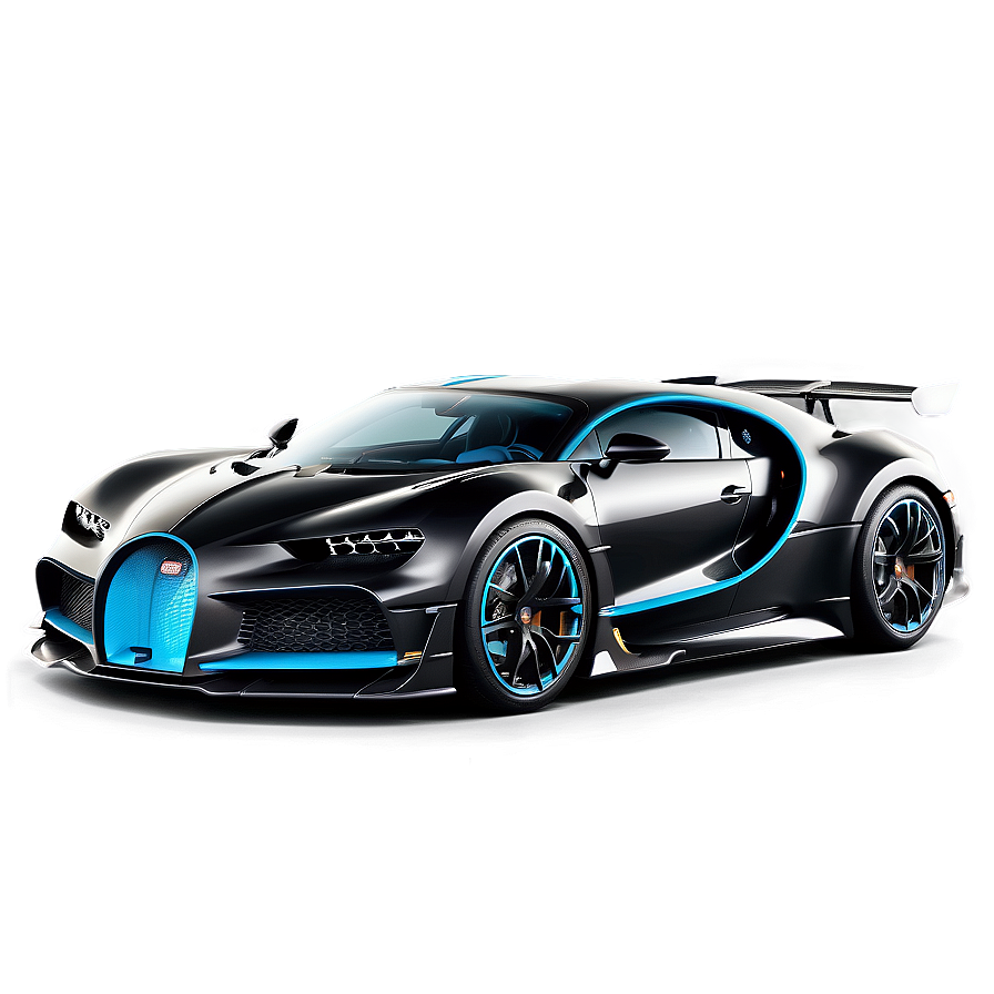 Black Bugatti Divo Png Ino PNG image