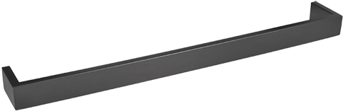 Black Cabinet Handle Profile PNG image