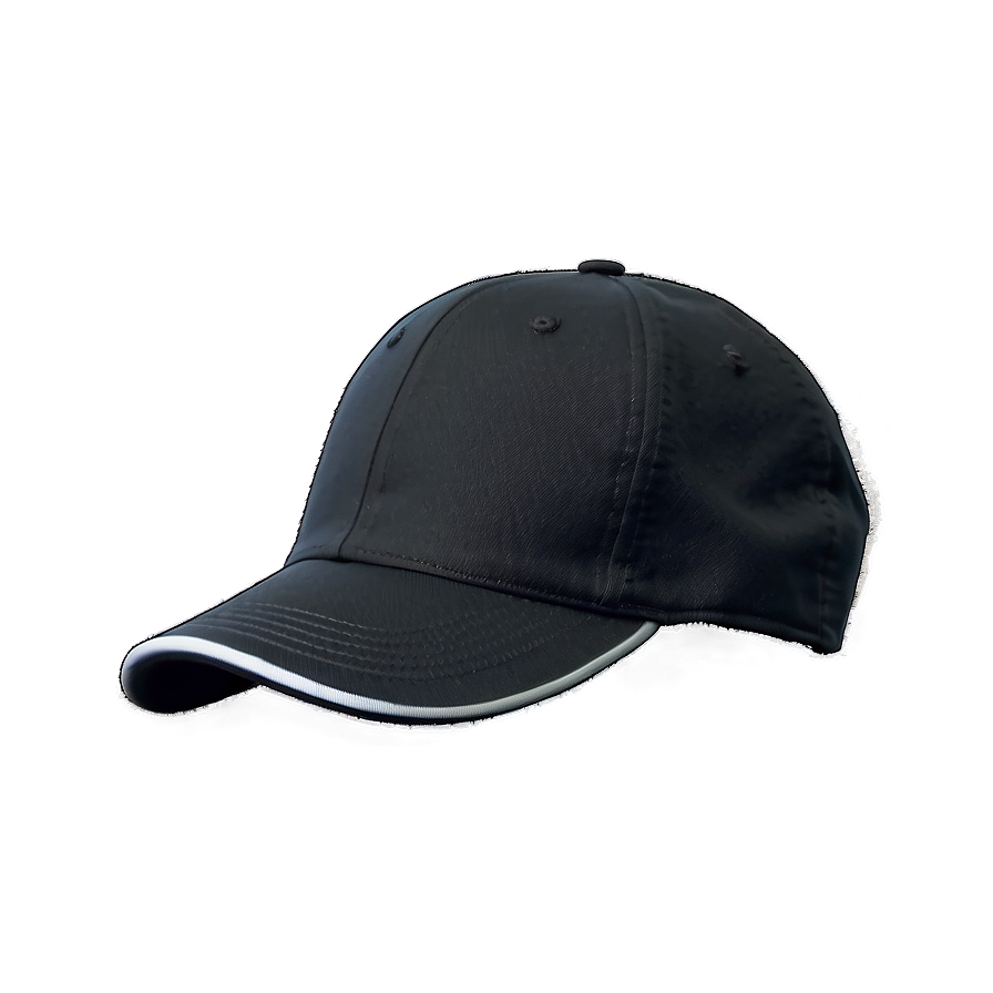 Black Cap With Cool Design Png 96 PNG image