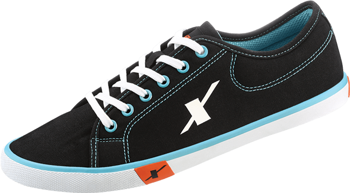 Black Casual Sneaker Men Shoe PNG image