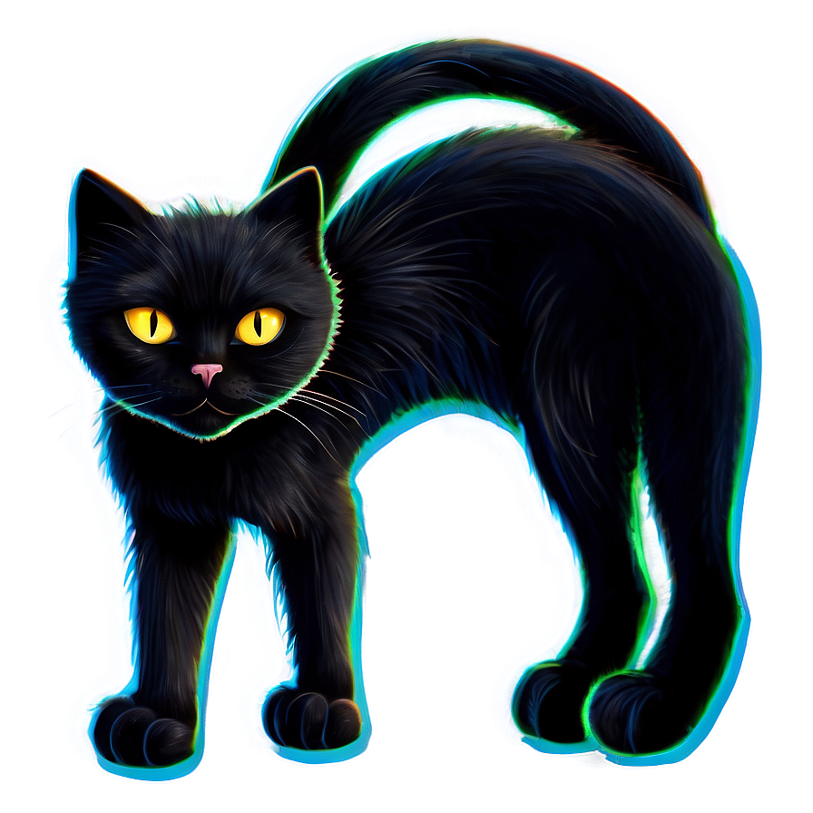 Black Cat Clipart Png 06122024 PNG image