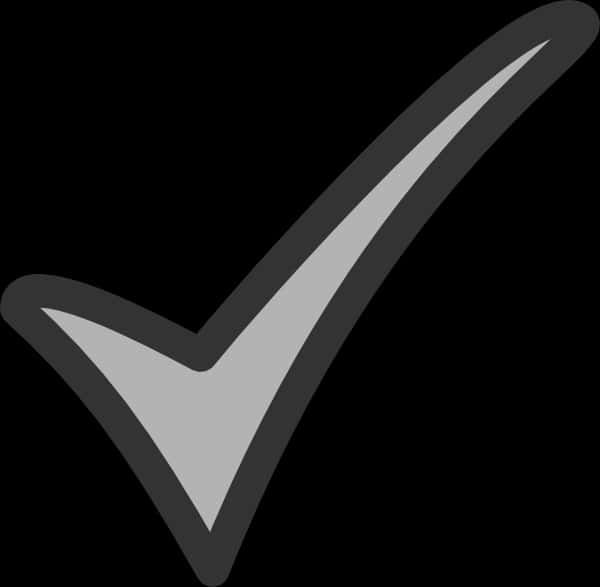Black Checkmark Graphic PNG image