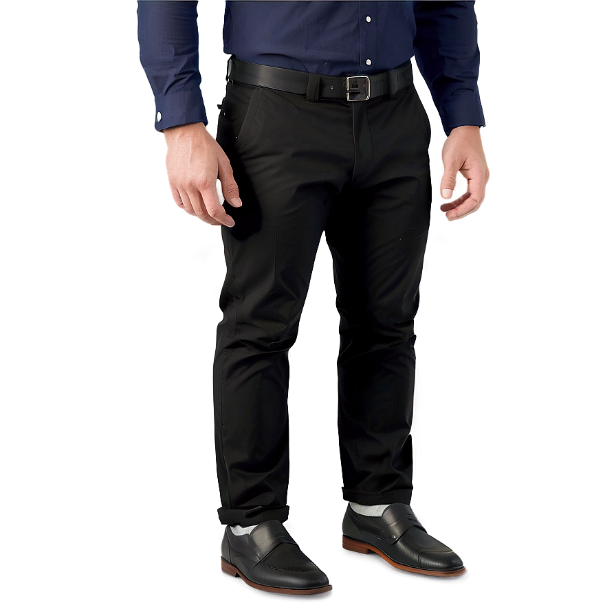 Black Chinos Png Ffe PNG image