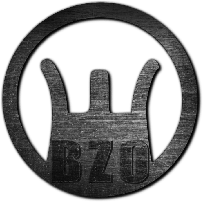 Black Circle B Z0 Logo PNG image