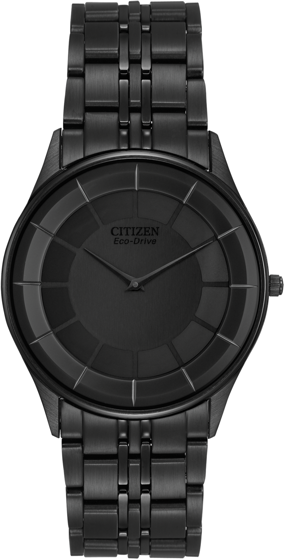 Black Citizen Eco Drive Wristwatch PNG image
