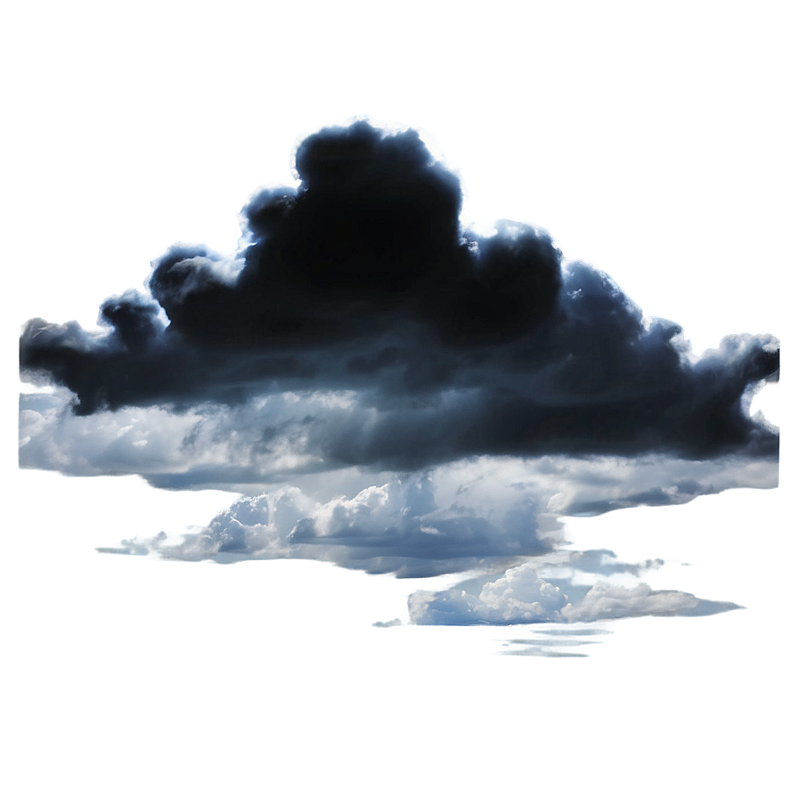 Black Clouds Horizon Png 74 PNG image