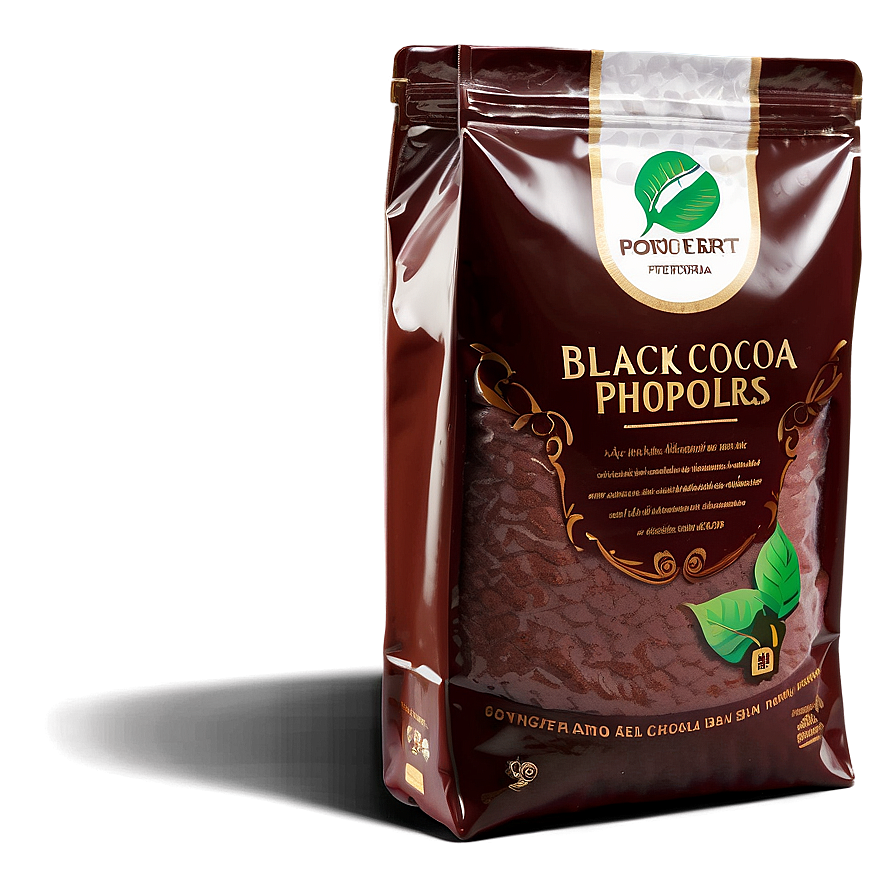 Black Cocoa Powder Png Fgu PNG image