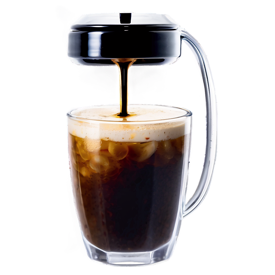 Black Coffee Drink Png Ony PNG image