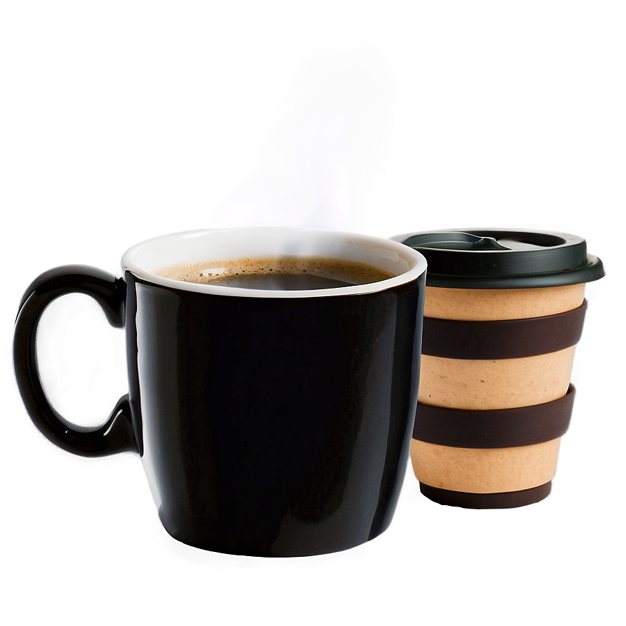 Black Coffee In Hand Png 06292024 PNG image