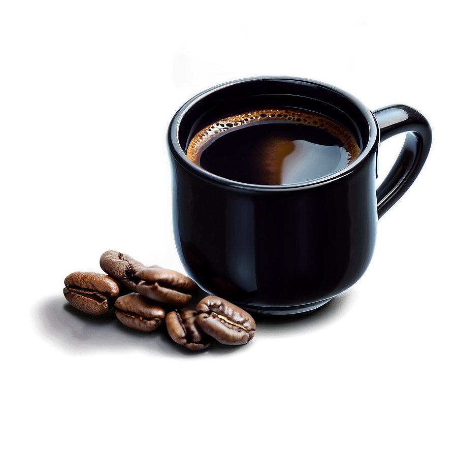 Black Coffee Photography Png 06292024 PNG image