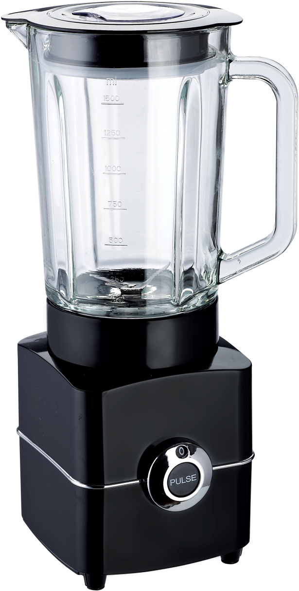 Black Countertop Blender PNG image