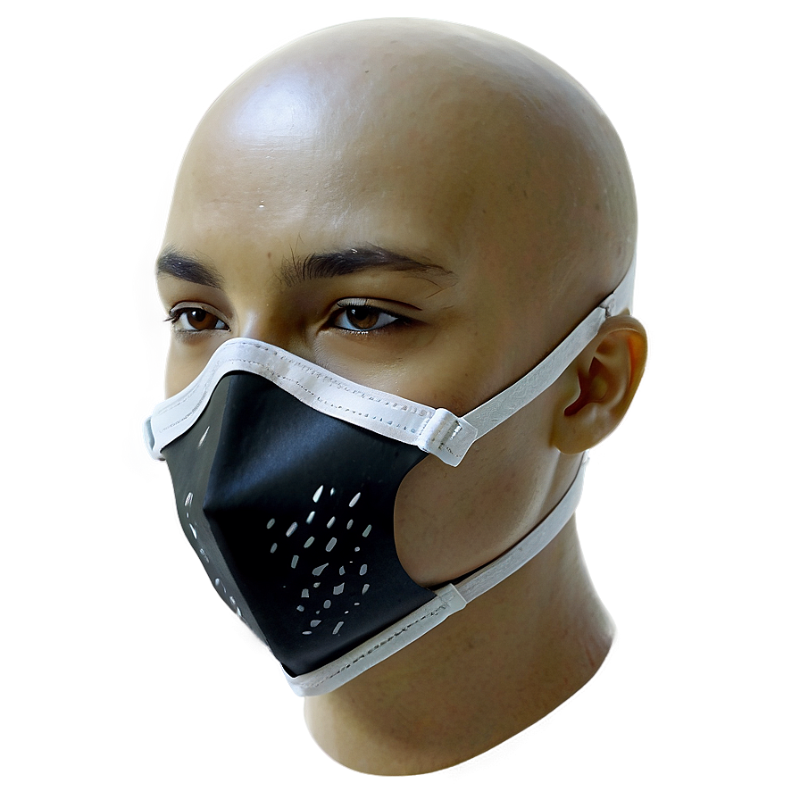 Black Covid Mask Png 06122024 PNG image