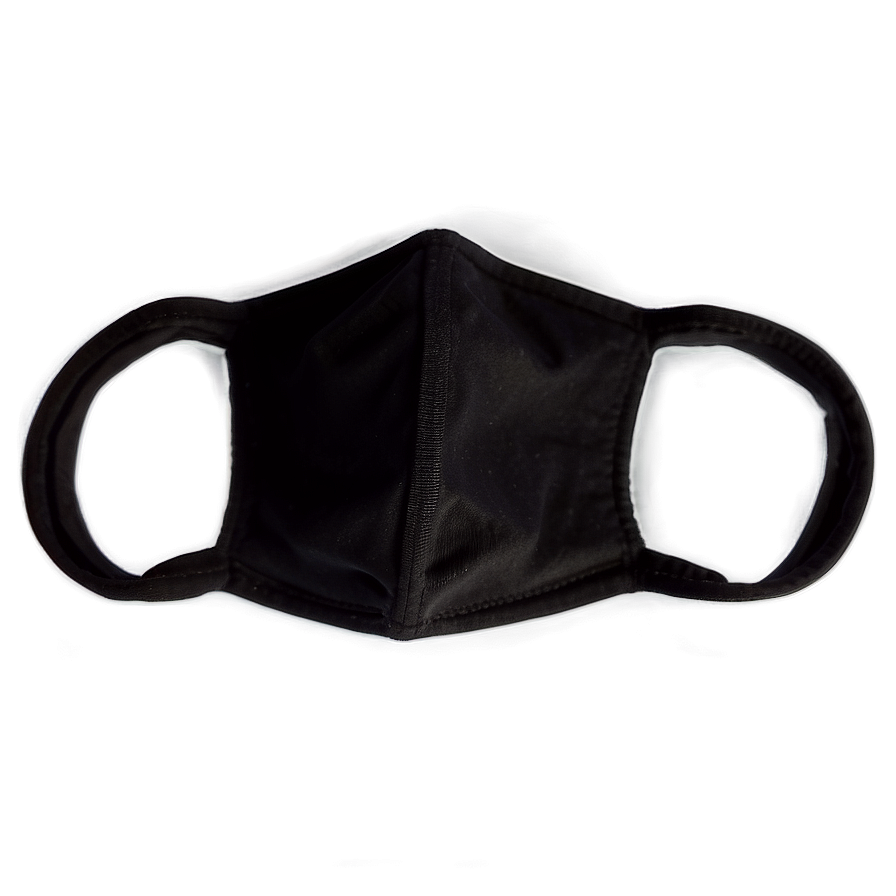 Black Covid Mask Png Etf97 PNG image