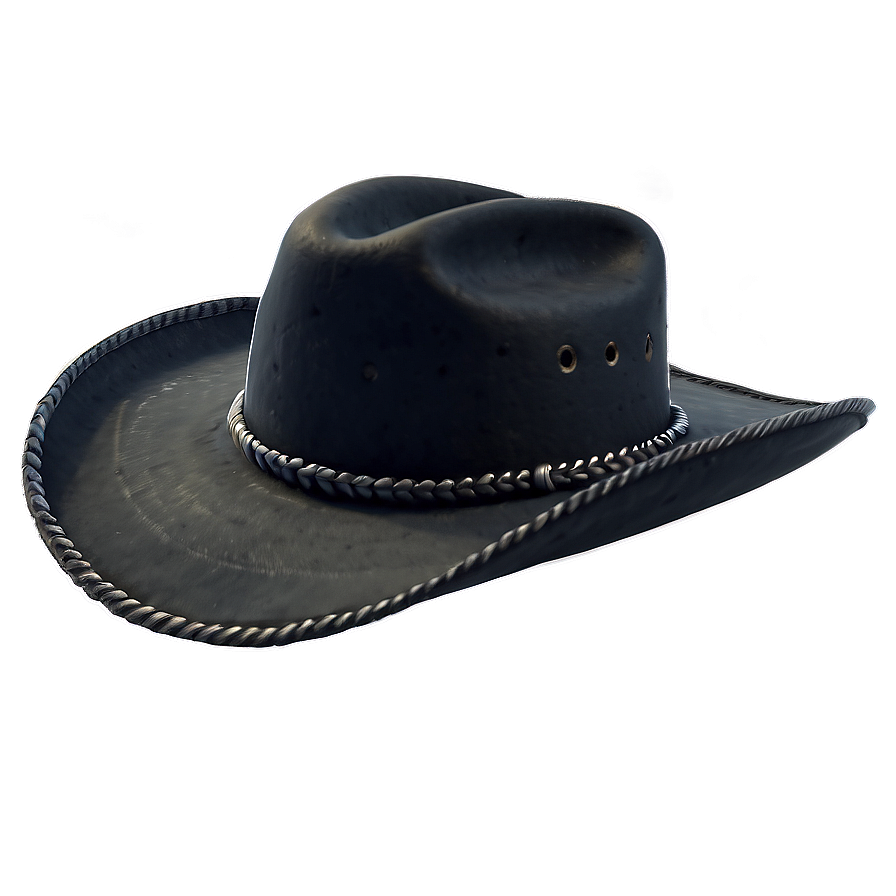 Black Cowboy Hat Png 06212024 PNG image