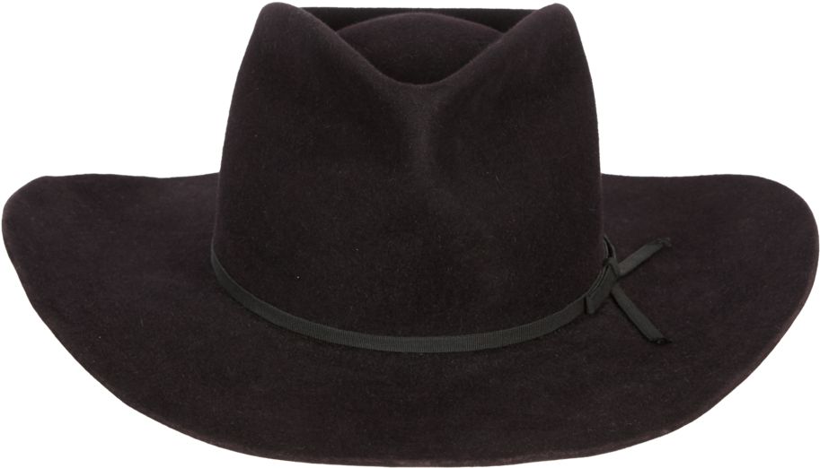 Black Cowboy Hat Product Photo PNG image