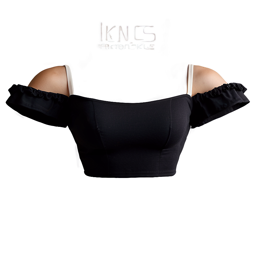 Black Crop Top Profiles Png Ioi PNG image