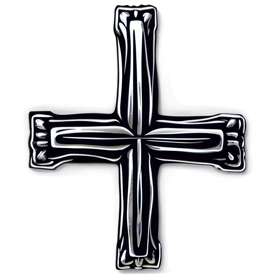 Black Cross Clipart Png 40 PNG image